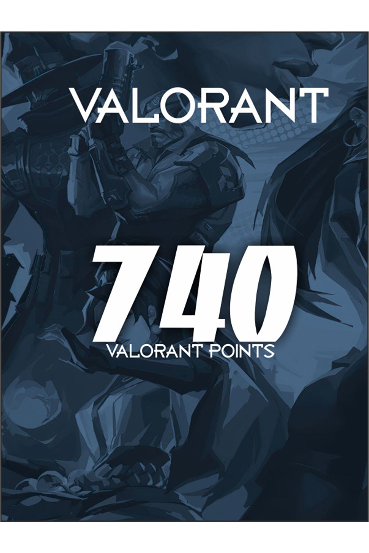 ValorantRiot Games 740 Vp Points