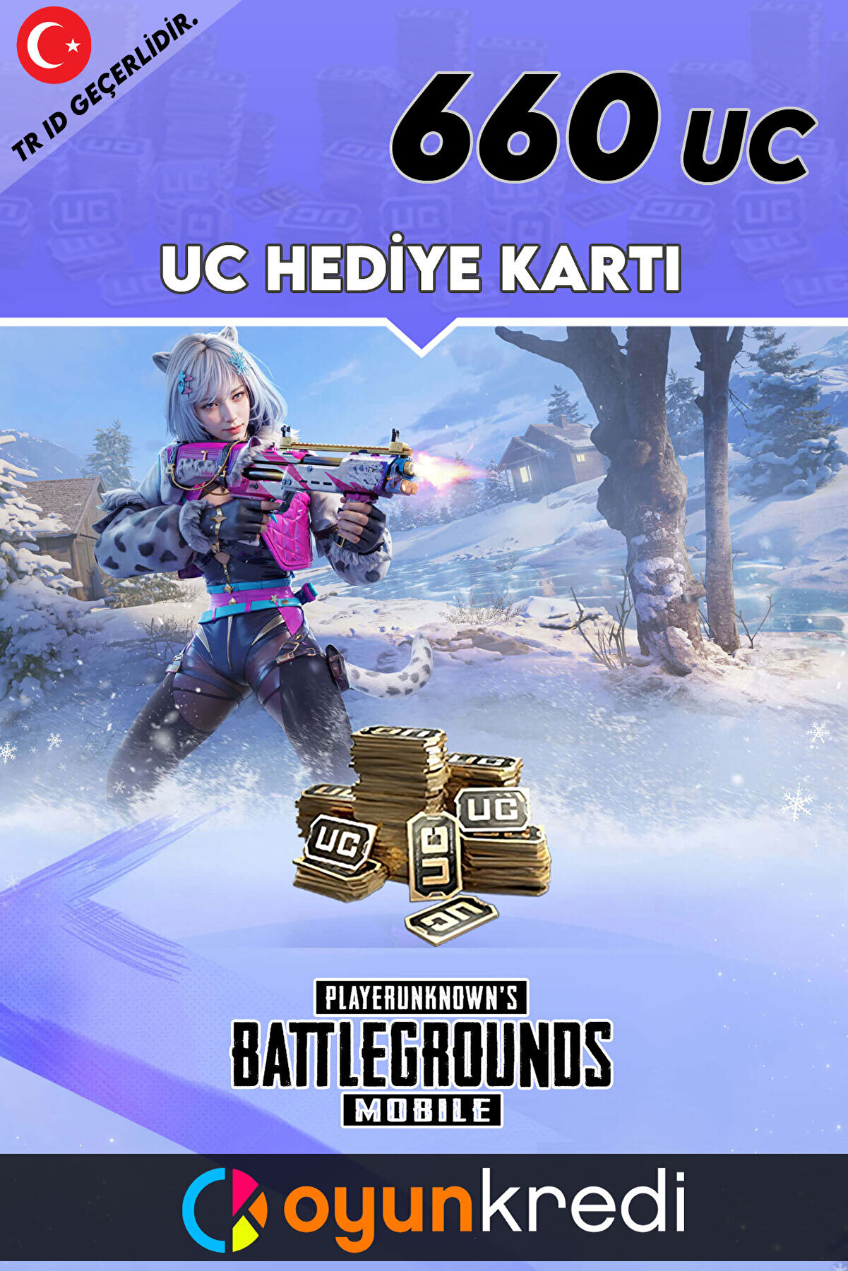 PubgMobile 660 Uc